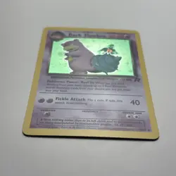 2000 Pokemon Team Rocket Dark Slowbro 12/82 Holo Rare WOTC Wizards #12 NM VLP - Image 4
