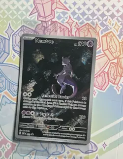 Mewtwo - SVP052 - Illustration Rare - Sealed - Pokemon Black Star Promo - NM - Image 1