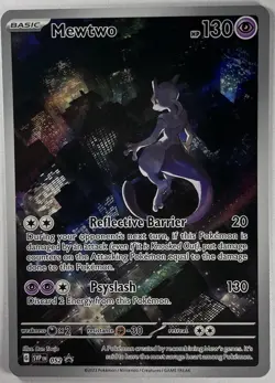 Pokemon TCG Mewtwo SVP 052 Scarlet Violet 151 Black Star Promo Sealed NM - Image 1