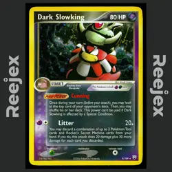Dark Slowking - 9/109 - Holo Rare - Team Rocket Returns - Pokemon Card - NM/M - Image 1