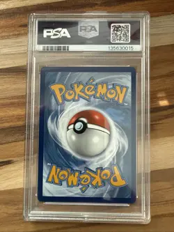 Pokemon TCG Brilliant Stars Vaporeon Ultra Rare Holo Card TG02/TG30 PSA 8 - Image 2