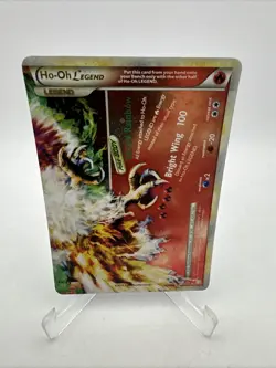 Pokemon TCG • Ho-Oh Legend Holo (Bottom) • HeartGold SoulSilver 112/123 LP - Image 1