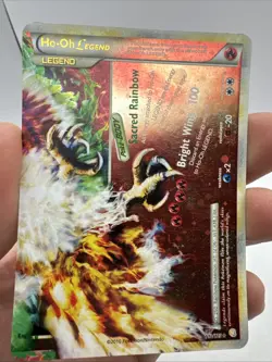 Pokemon TCG • Ho-Oh Legend Holo (Bottom) • HeartGold SoulSilver 112/123 LP - Image 3