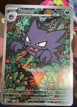 Haunter 027 Black Star Promo Illustration Rare NM - Pokemon Mega Battle Deck - Image 1