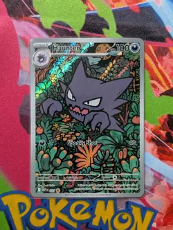 Haunter 27 Black Star Promo Illustration Rare NM - Pokemon Mega Battle Deck - Image 1