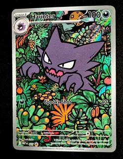 Haunter 027 Black Star Promo Illustration Rare NM - Pokemon Mega Battle Deck - Image 1