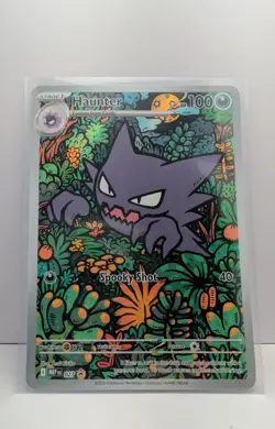 Haunter 027 Black Star Promo Illustration Rare NM - Pokemon Mega Battle Deck - Image 1