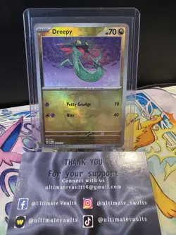 Pokemon TCG: Dreepy (Master Ball Pattern) 071/131 Sv: Prismatic Evolutions NM - Image 1