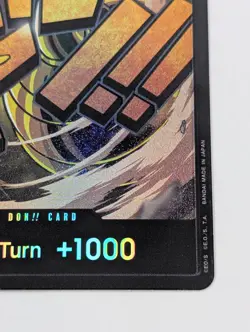 One Piece Card Game PRB-01 The Best Crocodile Foil DON!! ENGLISH - Image 5