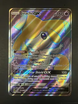Pokemon TCG Jirachi GX Unified Minds Holo Promo Card 79a/236 Near Mint Condition - Image 2