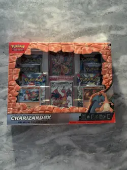 Pokemon TCG: Charizard ex Premium Collection Box - 6 Packs 820650873232 - Image 1
