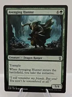 Avenging Hunter MTG Commander Legends: Battle for Baldur's Gate Regular - Image 1