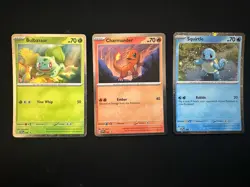 151 Poster Collection Pokemon Promos SVP 046, SVP 047, SVP 048 Cosmos Holo NM - Image 1