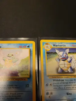 Pokemon Squirtle 63/102 Wartortle 42/102 - Base Set Unlimited - LP/NM - Image 5