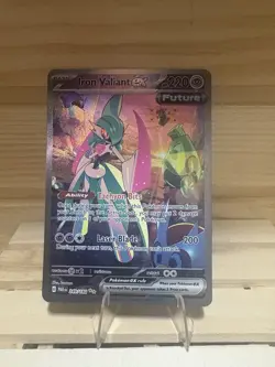 Iron Valiant ex 249/182 SIR Pokemon TCG SV04: Paradox Rift NM Free Shipping - Image 1