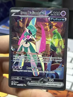 Iron Valiant ex 249/182 Paradox Rift 2023 SIR Pokemon Card TCG - Image 3