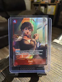 One Piece A Fist of Divine Speed Doll OP11-008 Alternate Alt Art NM - Image 1