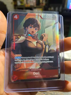 One Piece A Fist of Divine Speed Doll OP11-008 Alternate Alt Art NM - Image 3