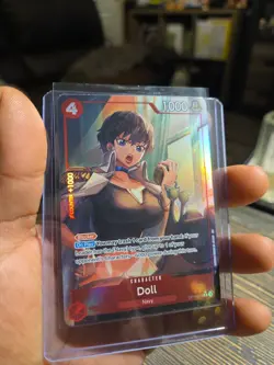 One Piece A Fist of Divine Speed Doll OP11-008 Alternate Alt Art NM - Image 4