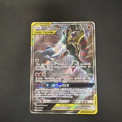 Garchomp & Giratina GX SM193 Tag Team Pokemon Card SM Black Star Promo TCG NM - Image 1