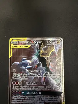 Garchomp & Giratina GX SM193 Tag Team Pokemon Card SM Black Star Promo TCG NM - Image 4