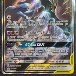 Garchomp & Giratina GX SM193 Tag Team Pokemon Card SM Black Star Promo TCG CCG - Image 2