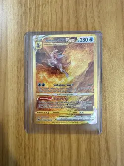 Pokemon Origin Forme Palkia VSTAR GG67/GG70 Crown Zenith - Near Mint - Image 1