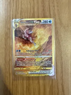 Pokemon Origin Forme Palkia VSTAR GG67/GG70 Crown Zenith - Near Mint - Image 3