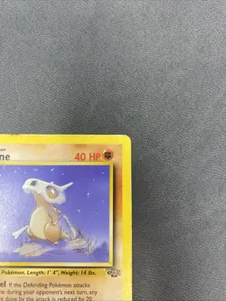 1999 Pokemon TCG Cubone Jungle Card 50/64 Regular Common 1st Edition MP - Image 3