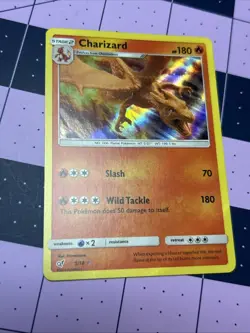 Pokemon TCG Charizard 5/18 Detective Pikachu Holo Rare - Image 1