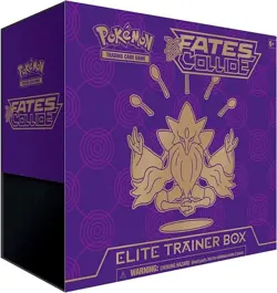 Pokemon TCG Trading Card Game Fates Collide Elite Trainer Factory Sealed Box - Image 1