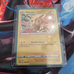Pikachu - (Holiday Calendar) SWSH153 SWSH: Sword & Shield Promo Cards Holo - Image 1