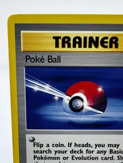 Trainer Poke Ball 64/64 Jungle Set 1st Edition Vintage WOTC Pokemon TCG Card NM - Image 3