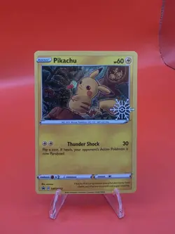 Pikachu - (Holiday Calendar) SWSH153 SWSH: Sword & Shield Promo Cards Holo - Image 1