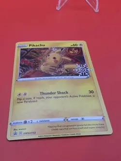 Pikachu - (Holiday Calendar) SWSH153 SWSH: Sword & Shield Promo Cards Holo - Image 3
