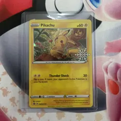 Pikachu - (Holiday Calendar) Swsh153 Swsh: Sword & Shield Promo Cards Holo - Image 1