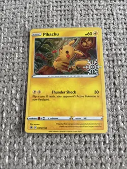 Pikachu - (Holiday Calendar) Swsh153 Swsh: Sword & Shield Promo Cards Holo - Image 1