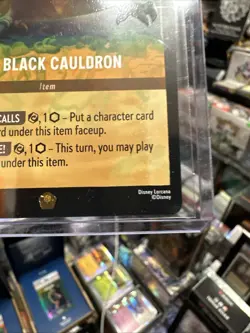 The Black Cauldron Whispers in the Well 32/204 NM Lorcana Card - Image 4