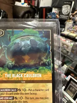 The Black Cauldron Whispers in the Well 32/204 NM Lorcana Card - Image 5