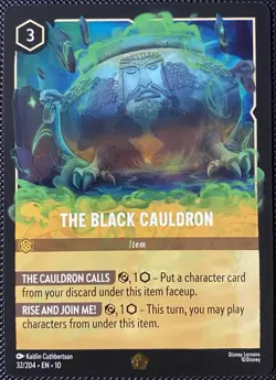 The Black Cauldron 32/204 Whispers in the Well - Lorcana Card - Image 1