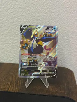 2021 Pokemon Sword & Shield Battle Styles Empoleon V 146/163 Alternate Art Rare - Image 1