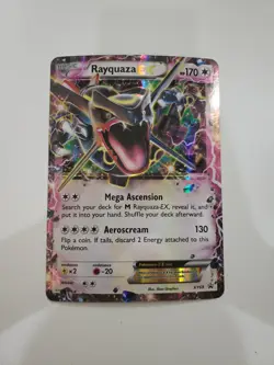 Pokemon Rayquaza EX XY66 Promo Oversized Jumbo Holo Foil Pokemon Card VLP - Image 1