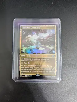 Secluded Courtyard Promo Pack: Kamigawa: Neon Dynasty Foil mtg - Image 1