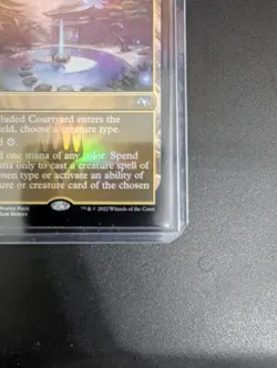 Secluded Courtyard Promo Pack: Kamigawa: Neon Dynasty Foil mtg - Image 4