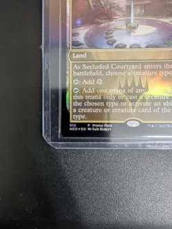 Secluded Courtyard Promo Pack: Kamigawa: Neon Dynasty Foil mtg - Image 5