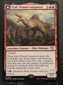 Etali, Primal Conqueror #137 March of the Machine MOM Magic MTG - Image 1