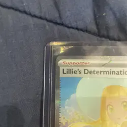 Pokemon TCG Lillie's Determination Mega Evolutions 184/132 Sir Holo Full Art NM - Image 3