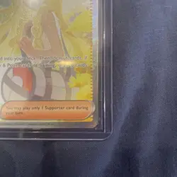 Pokemon TCG Lillie's Determination Mega Evolutions 184/132 Sir Holo Full Art NM - Image 5