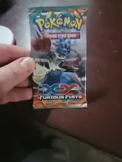 XY Furious Fists 2014 Pokemon Booster Card Pack New Sealed! 820650118982 - Image 1