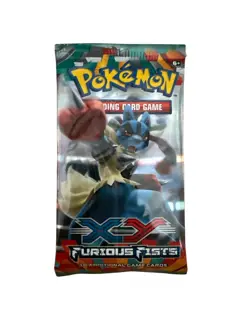 XY Furious Fists Pokemon Booster Card - Pack New Sealed! 820650118982 - Image 1